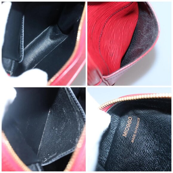 LOUIS VUITTON Epi Danube Shoulder Bag Red - Picture 15 of 16
